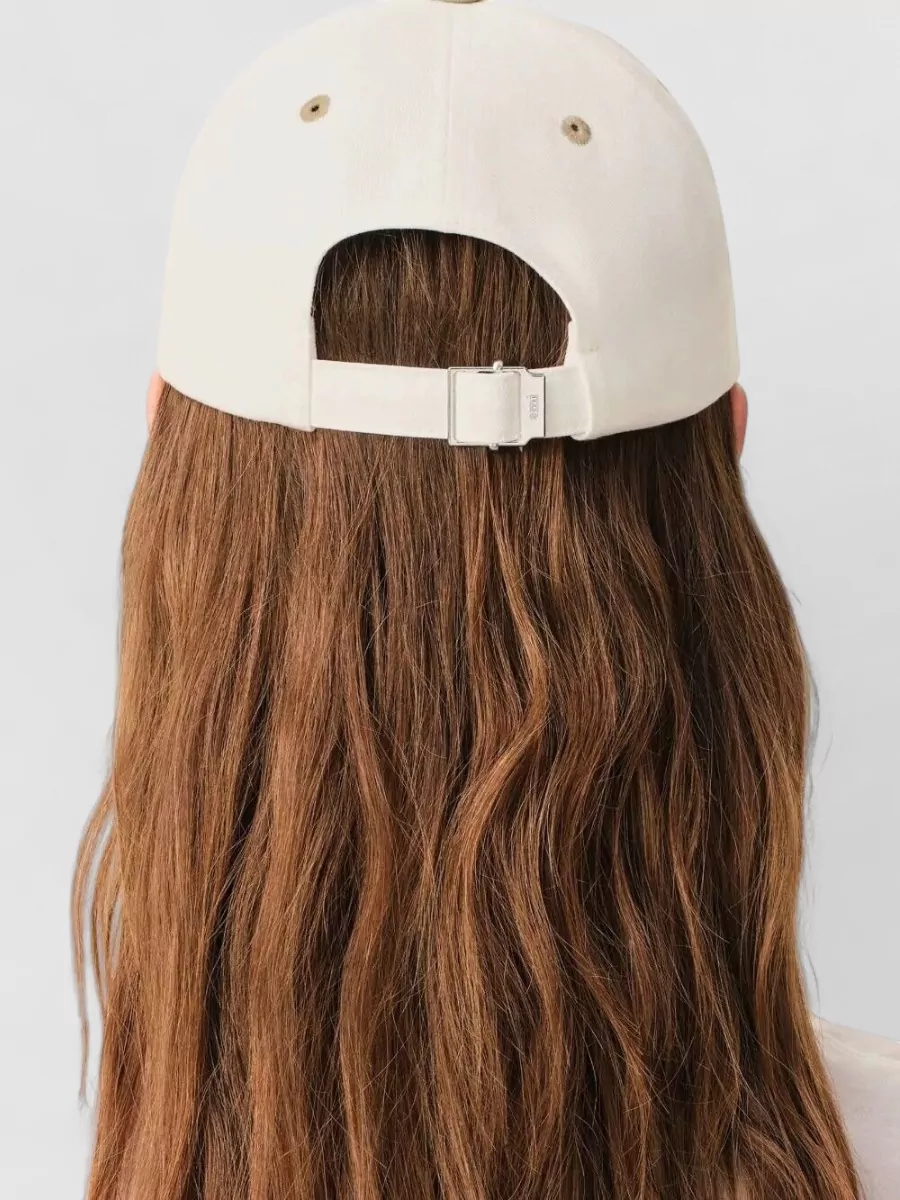 Ami Paris Cotton Bicolor Cap