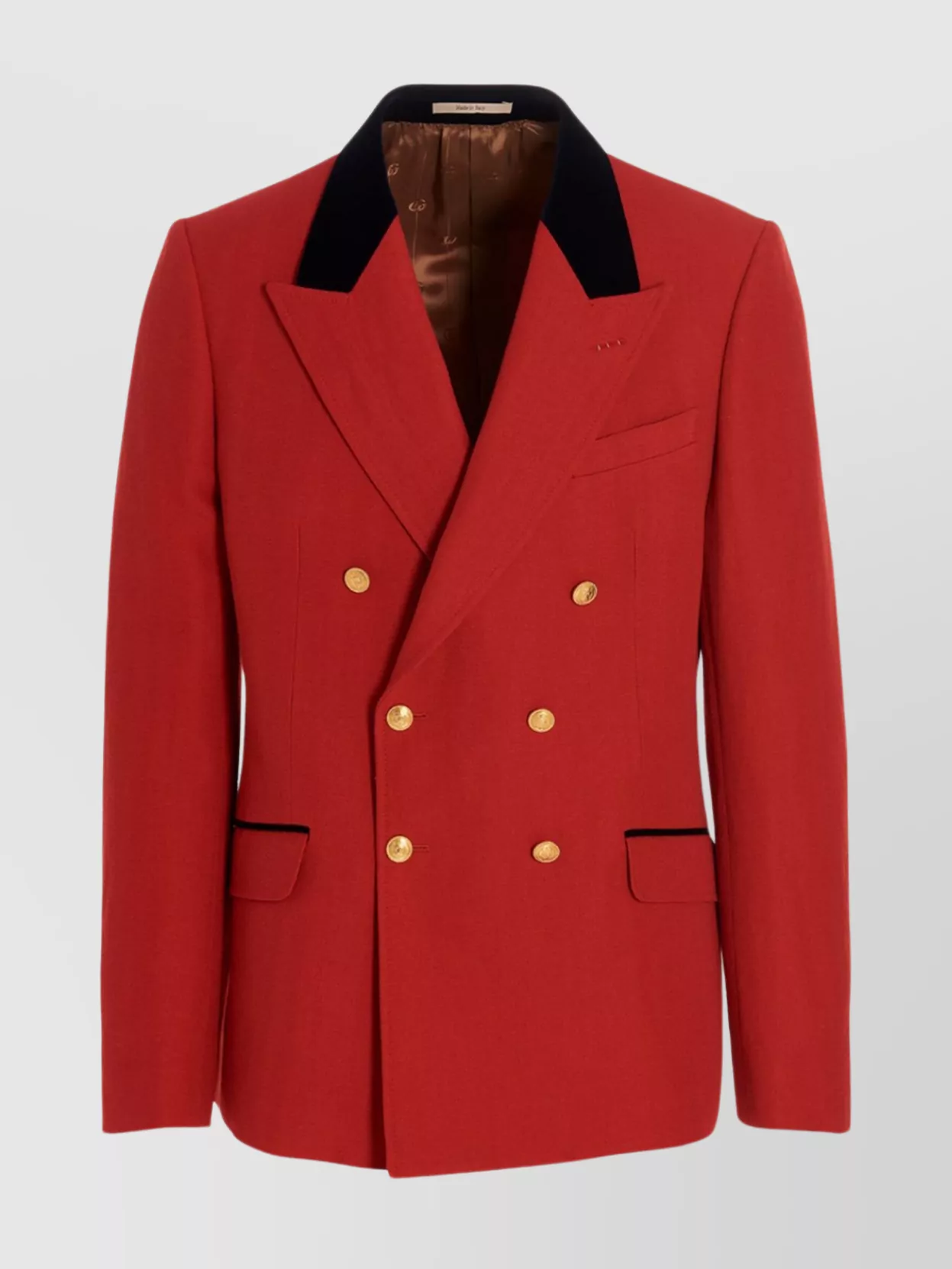 Gucci Double-breasted Blazer With Peak Lapels