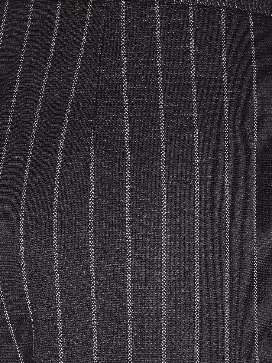 Max Mara Pinstriped High-Rise Pleated Wide-Leg Trousers