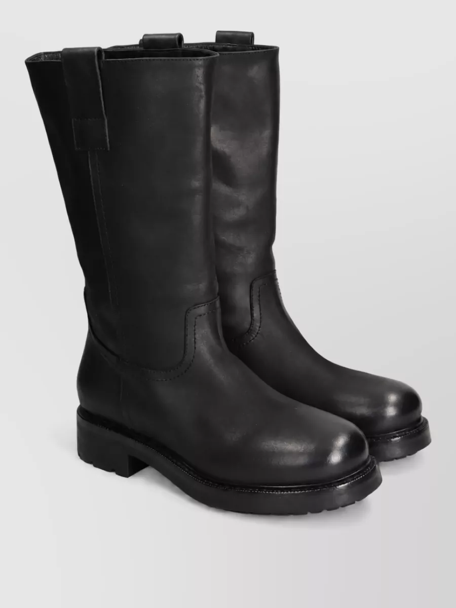 Strategia leather boots