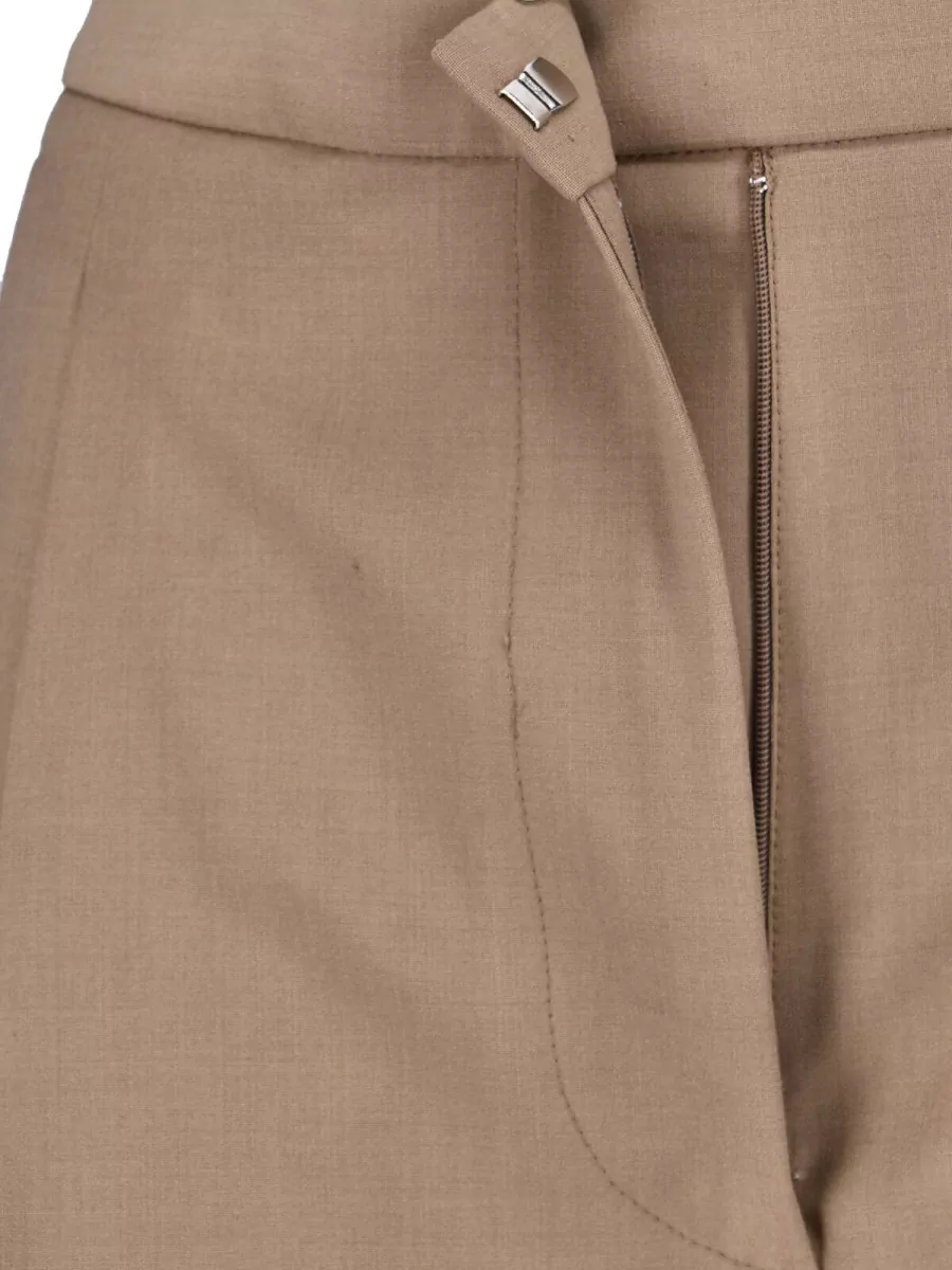 Lardini Pleated Wide-Leg Trousers