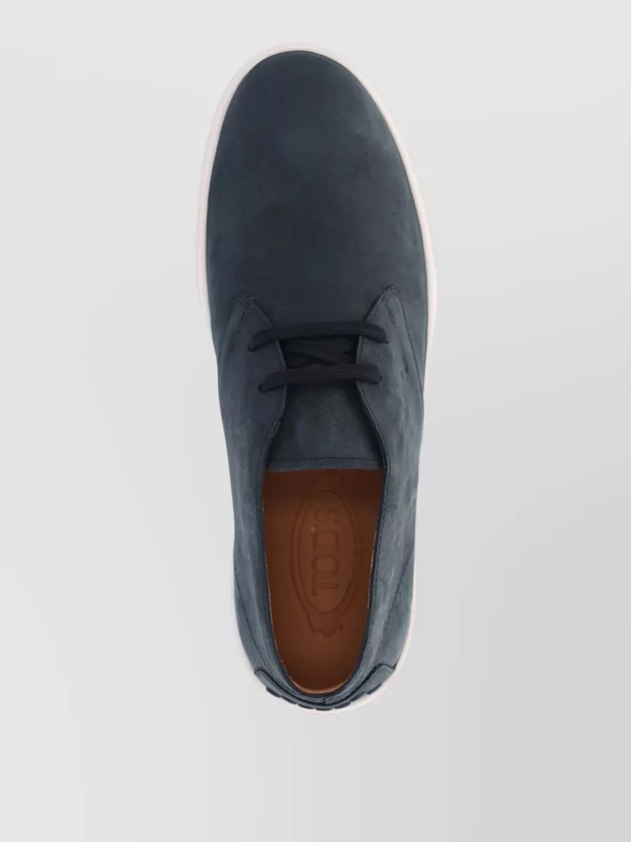 Tod's Leather Low-Top Boots
