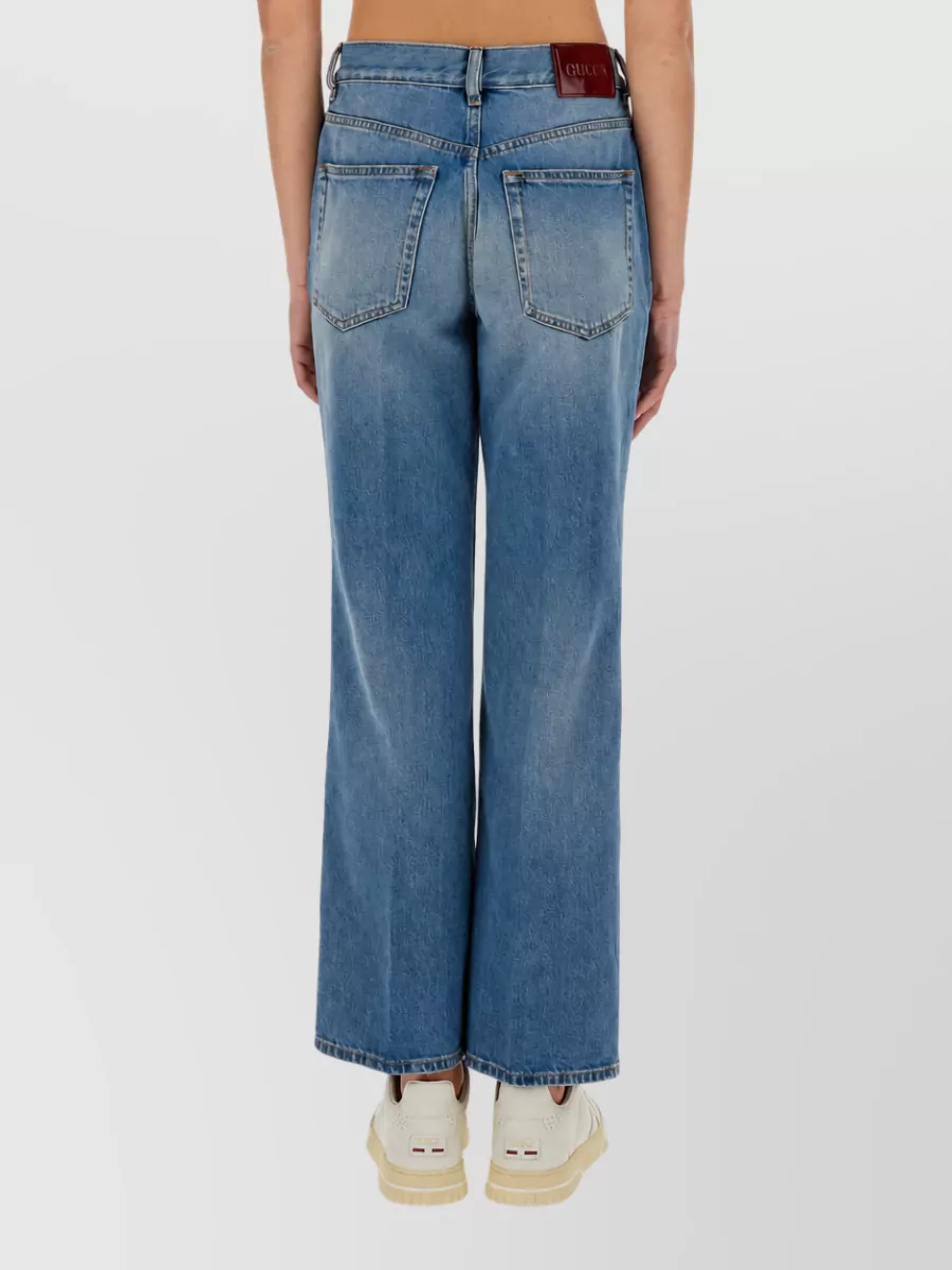 Gucci Denim Straight-Leg Jeans