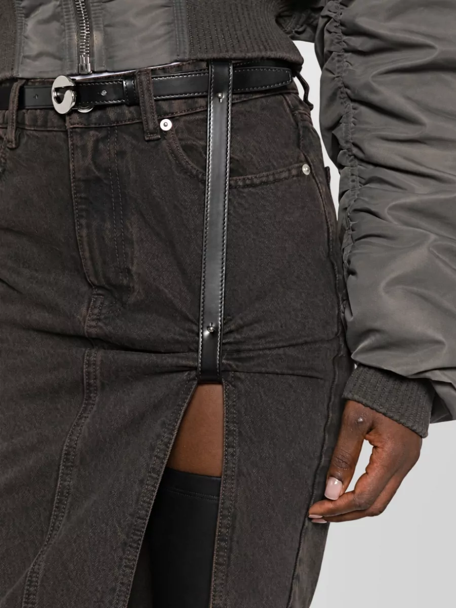 Coperni Denim Midi Skirt