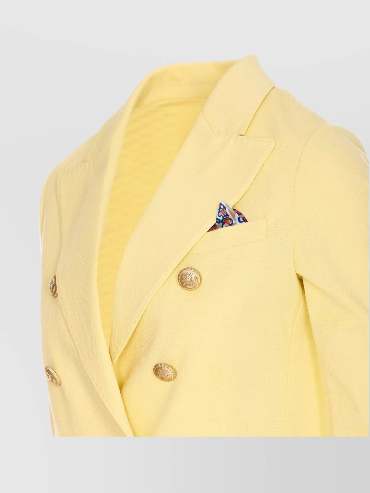 Circolo 1901 Double-Breasted Jacket With Decorative Pocket Square