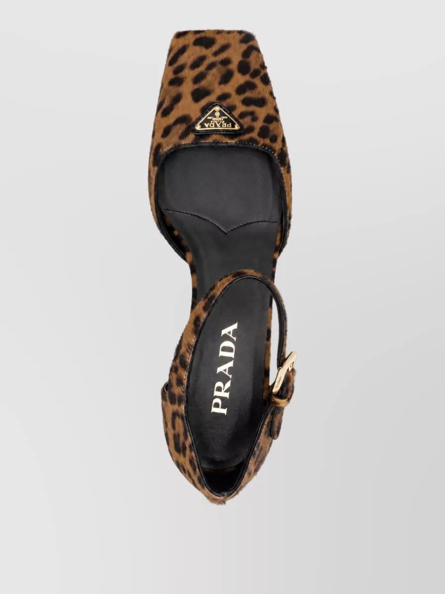 Prada Leather 45Mm Pumps