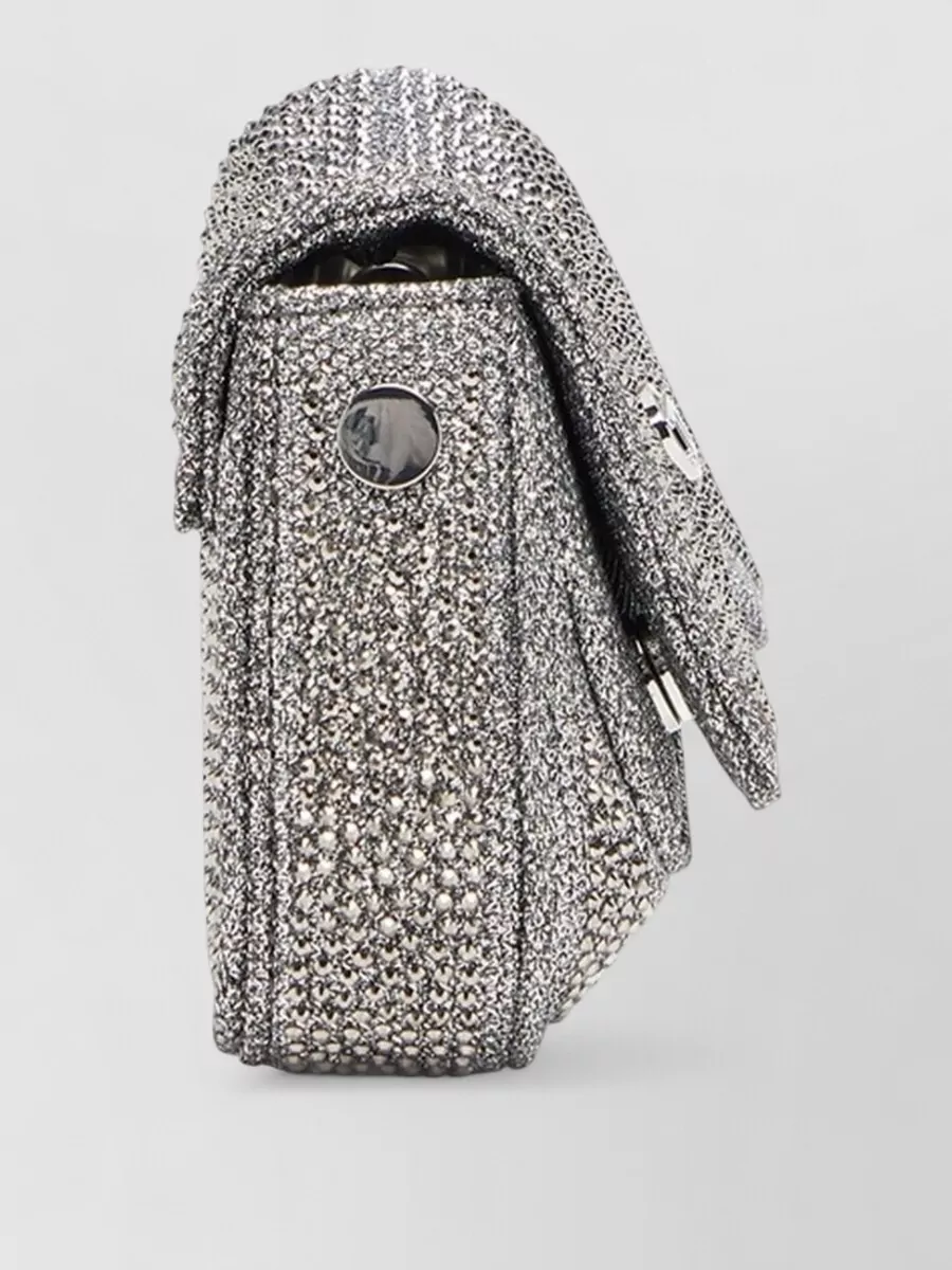 Diesel Play Xs Crystal-Embellished Shoulder Bag
