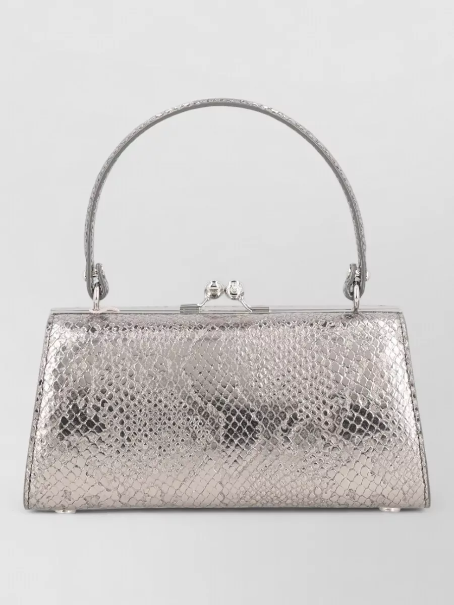 Vivienne Westwood Doll Extra Large Leather Clutch Bag