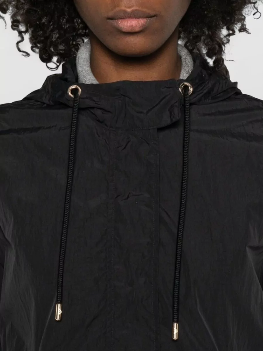 Emporio Armani Hooded Nylon Parka Coat