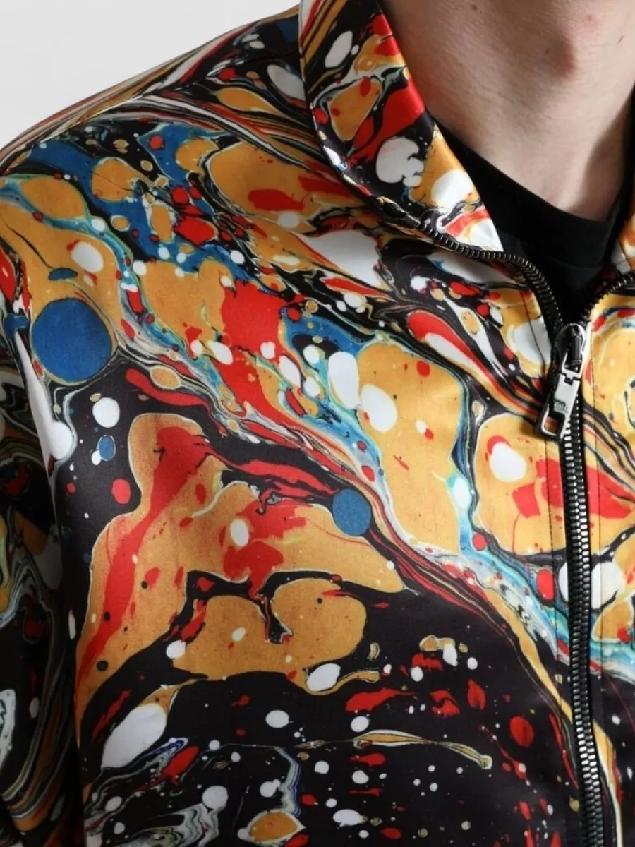 Dolce&Gabbana Printed Bomber Jacket