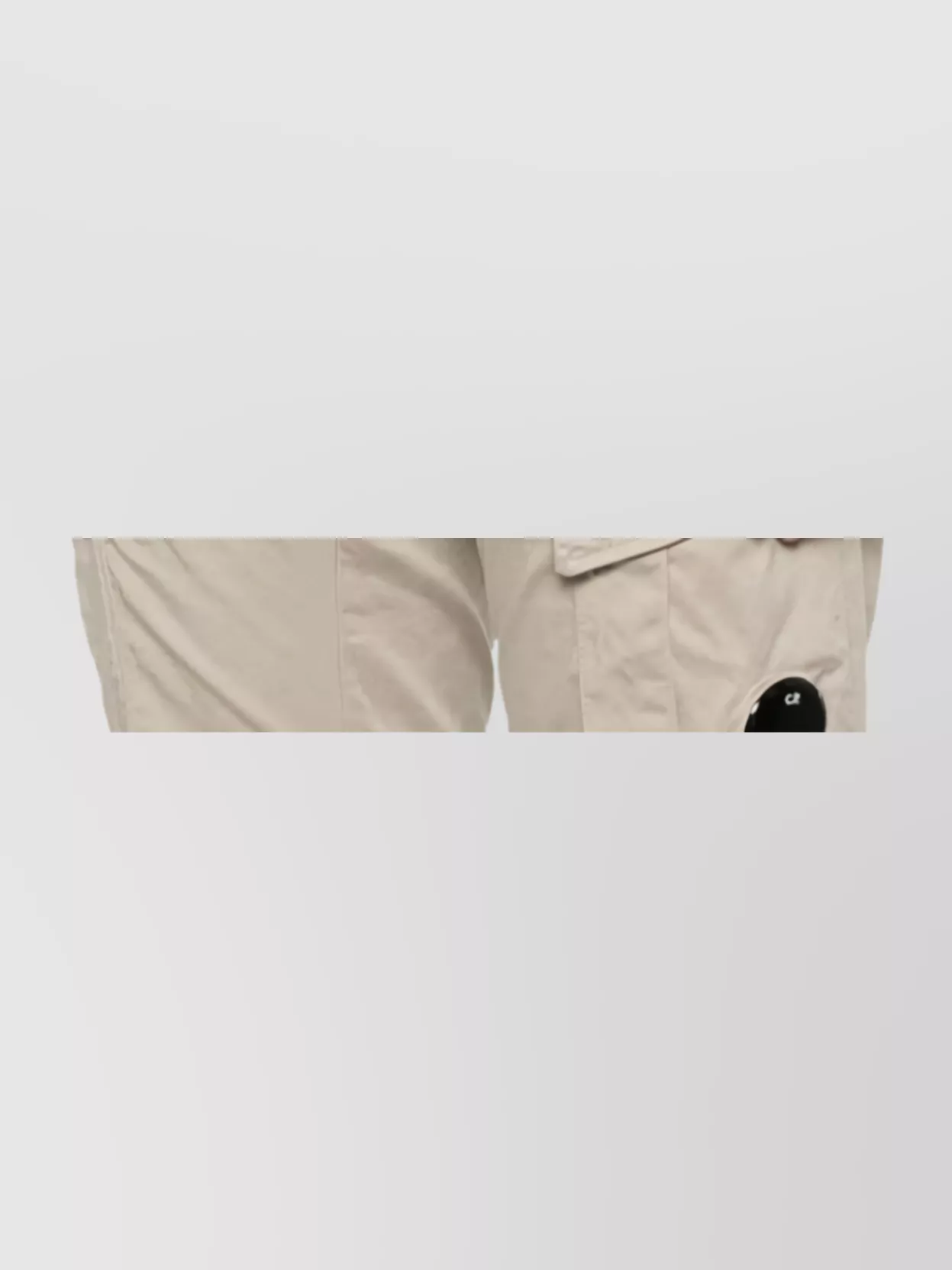 C.p. Company Collared Neck Nylon Overshirt With Front Pocket