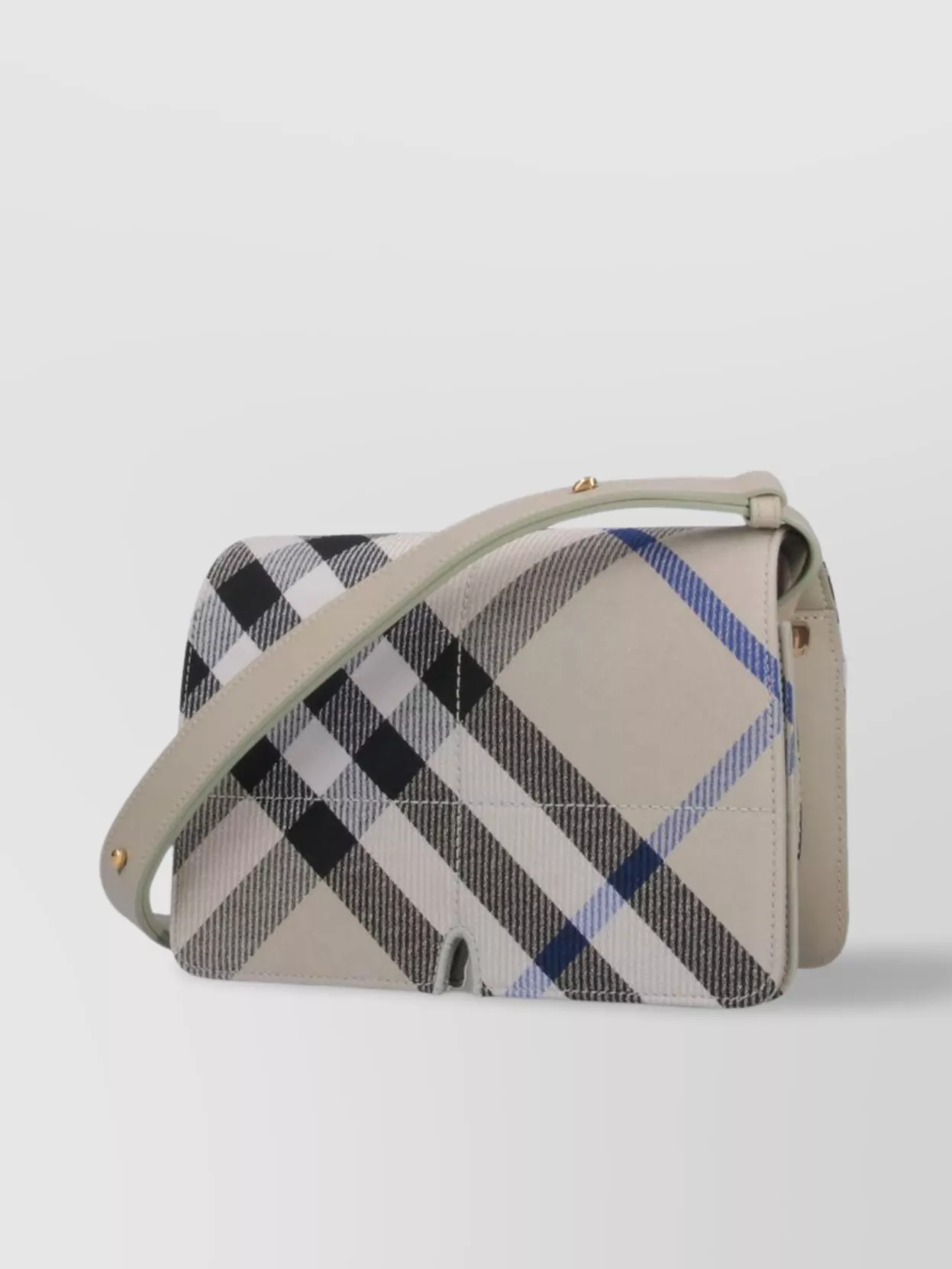 Burberry Adjustable checkered pattern shoulder bag | The