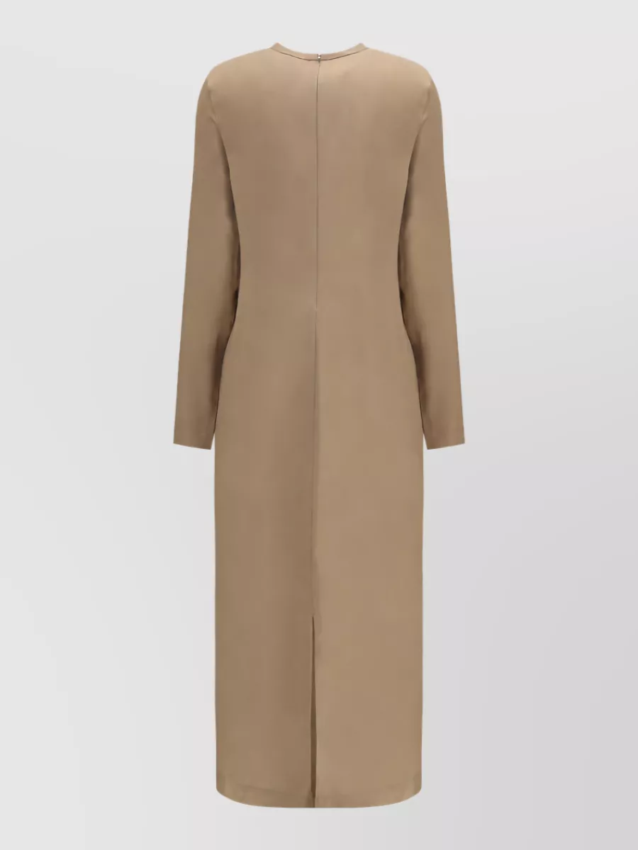 Totême Satin Midi Dress