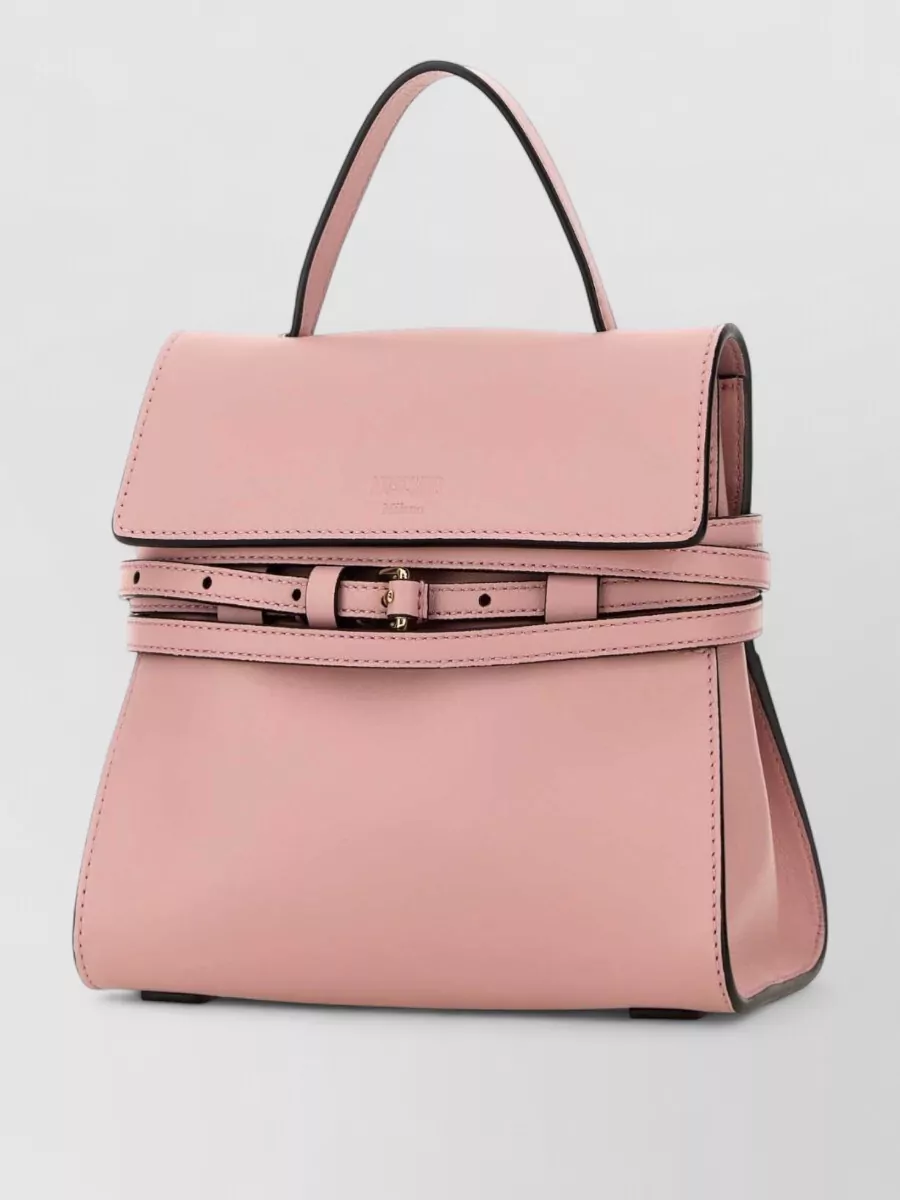 Moschino Leather Small Crossbody Bag