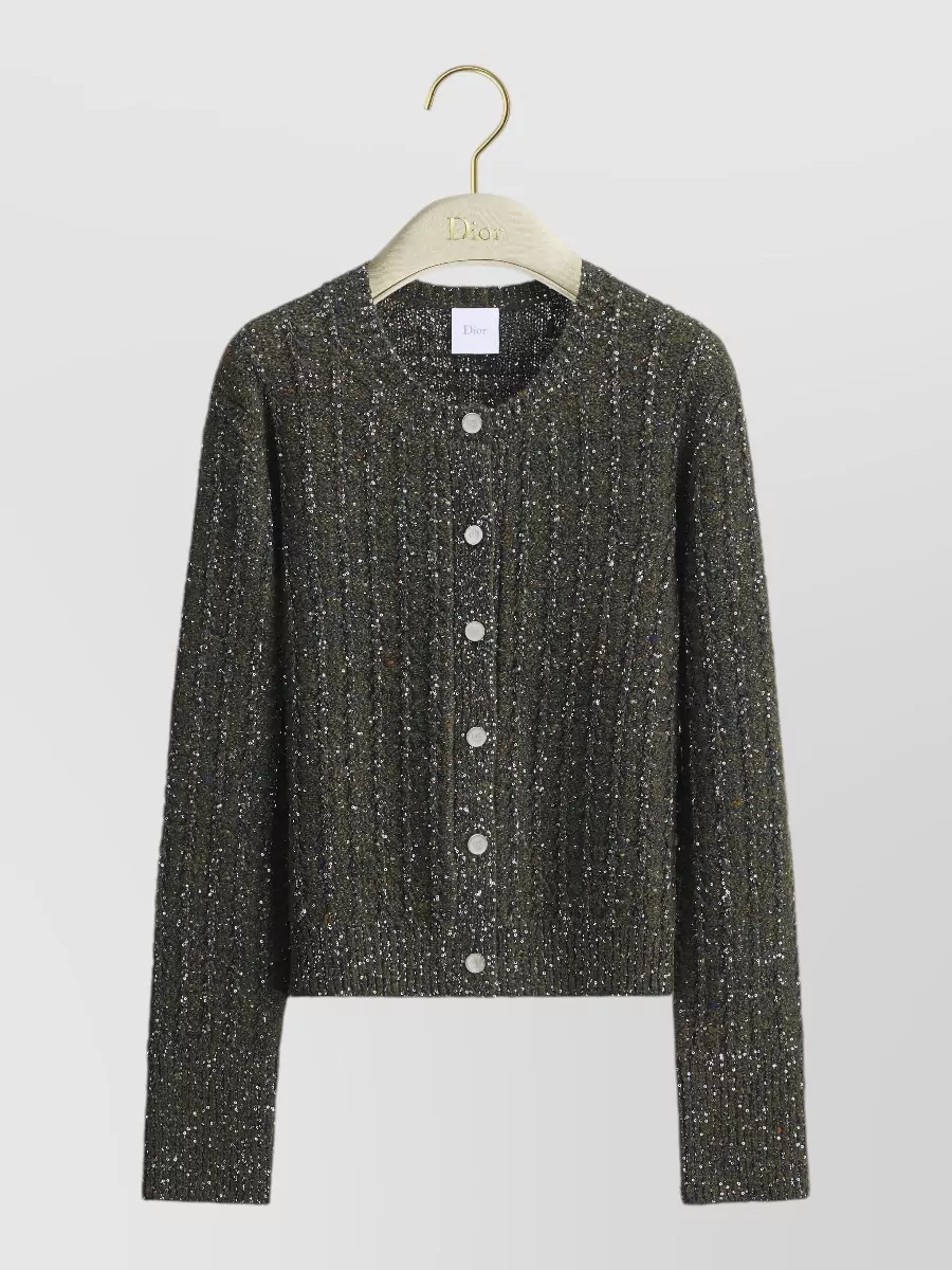 Christian Dior cashmere tweed jacket