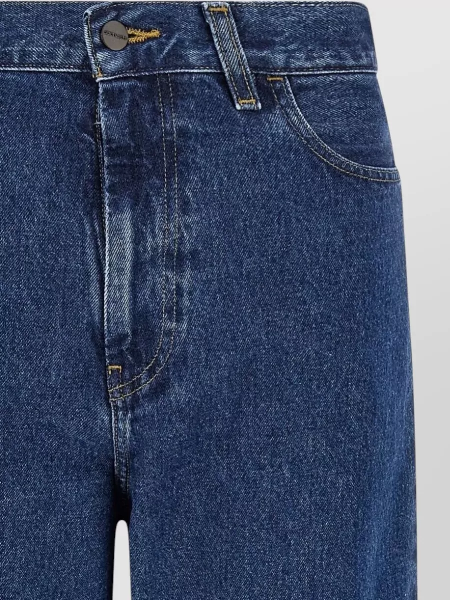 Carhartt Wip Brandon Denim Trousers Smith Belt Loops