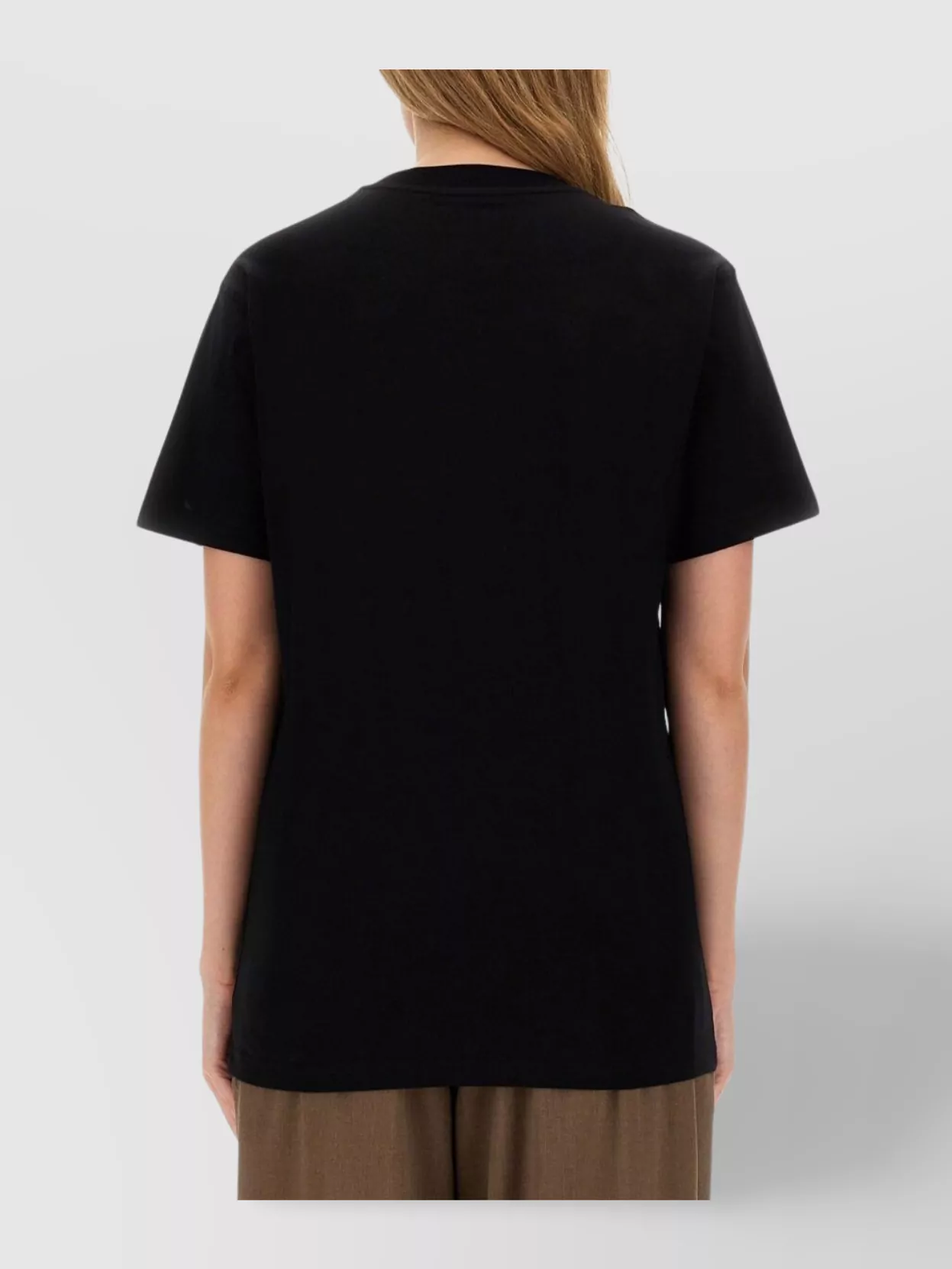 Moschino Logo Crew Neck Graphic Print T-Shirt
