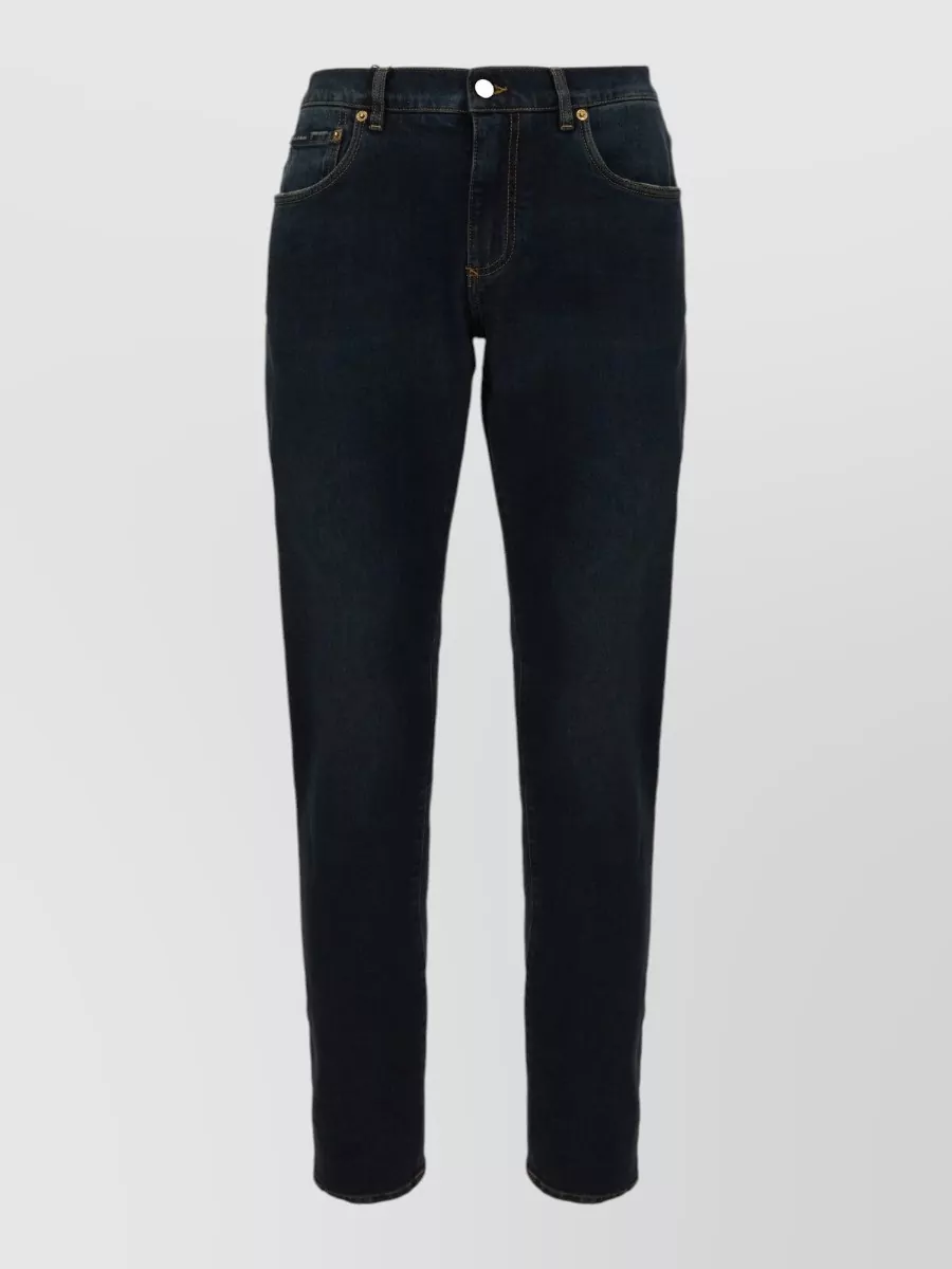 Dolce&Gabbana denim low-rise slim-fit jeans