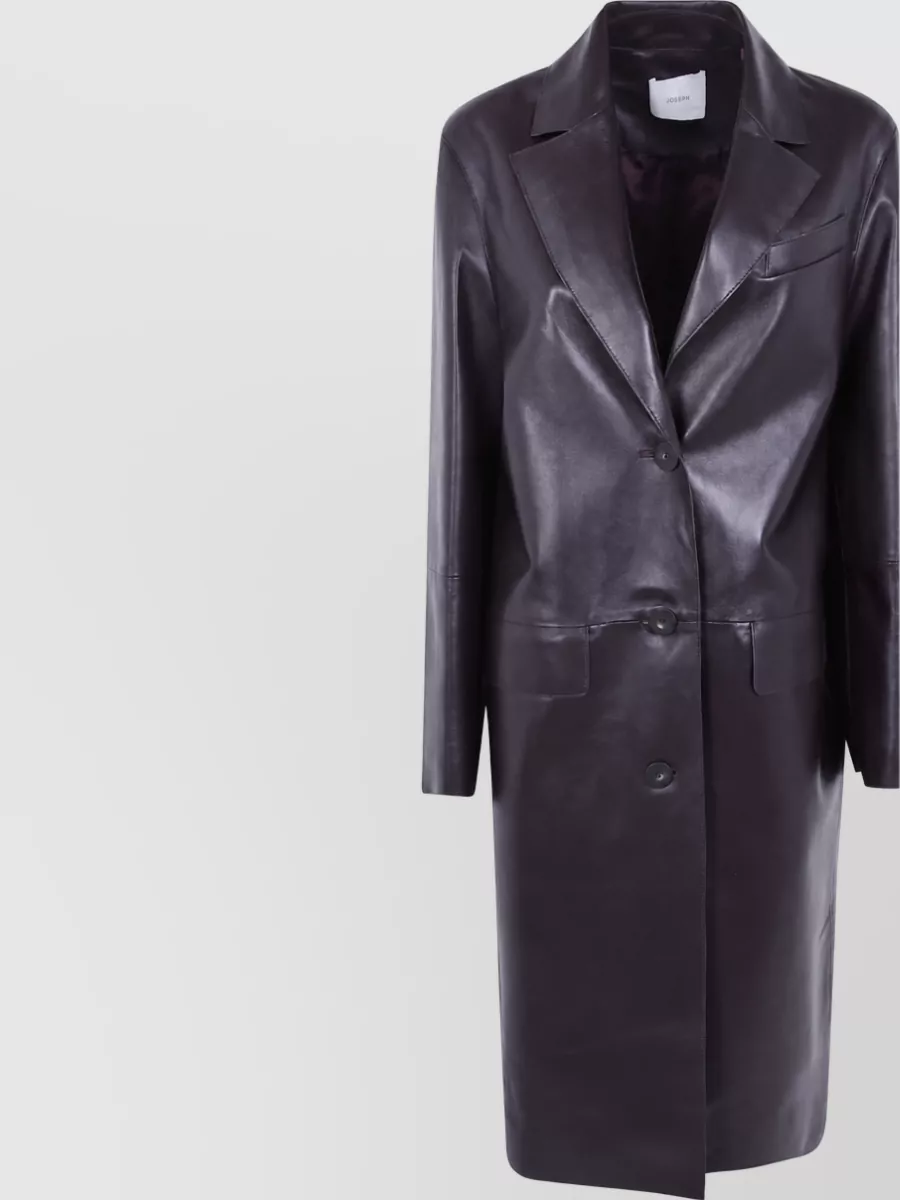 Joseph leather coat
