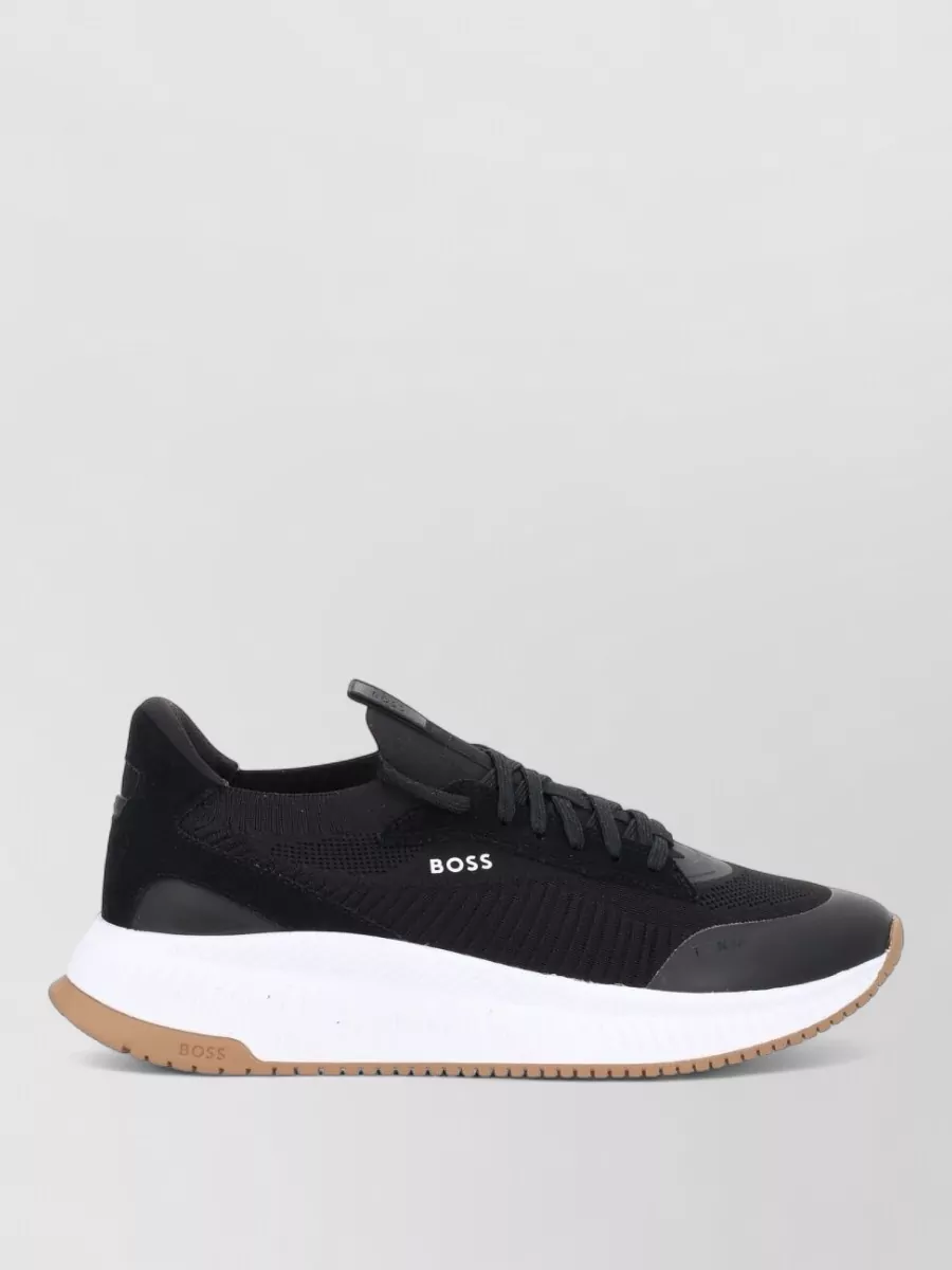 Boss Modern Mesh Sneakers Rubber Sole