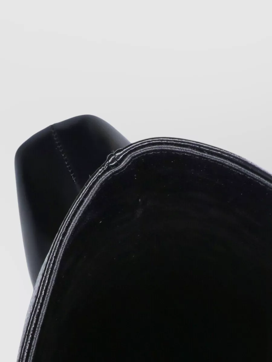 Balmain Leather Ankle Boots