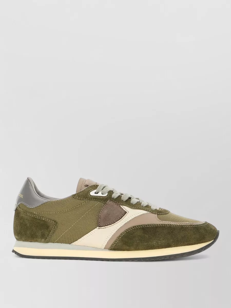 Philippe Model Leather Low-Top Sneakers