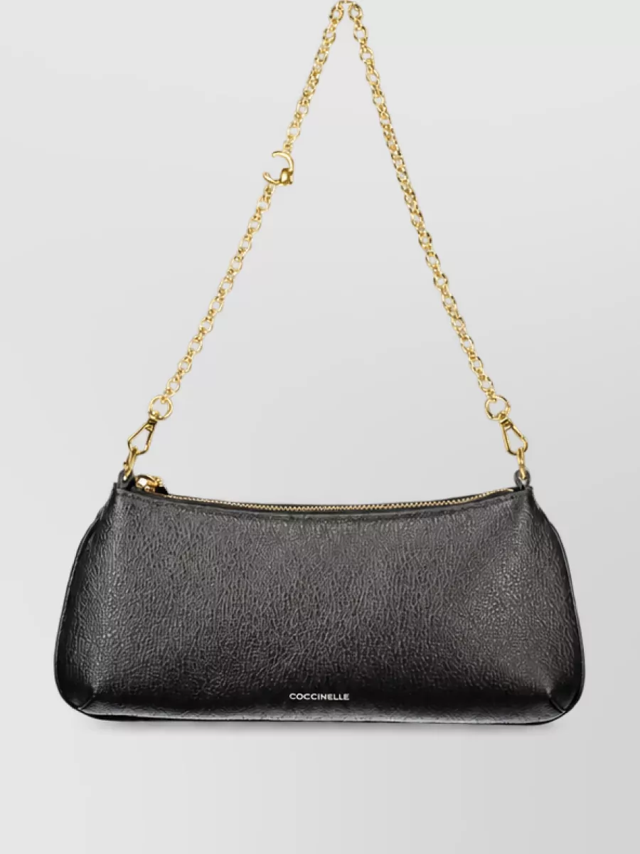 Coccinelle leather clutch bag