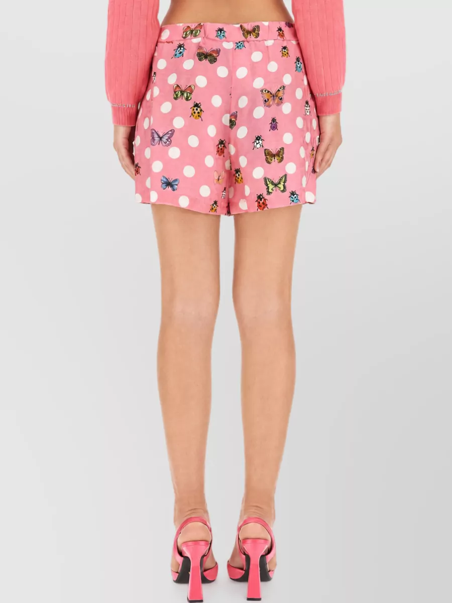 Versace Printed Cropped Trousers