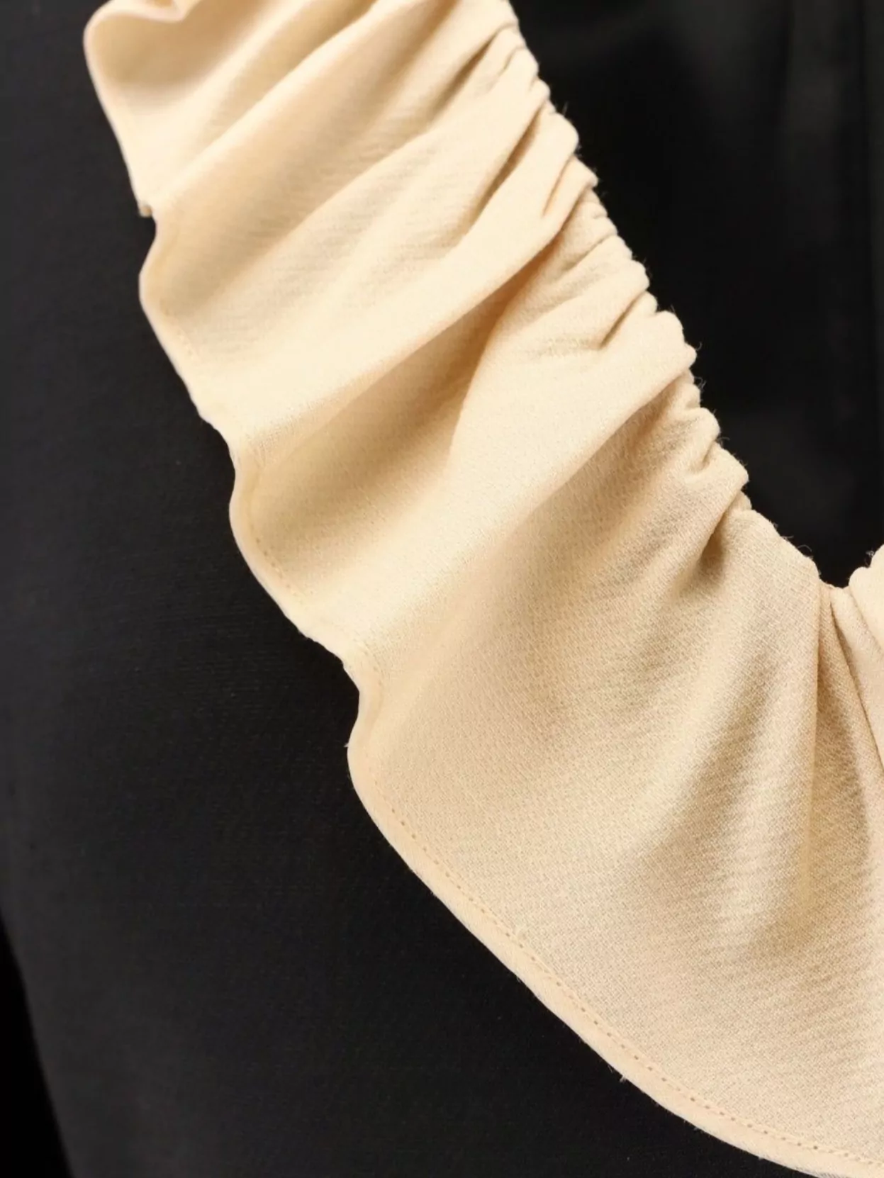 Valentino Short Dress In Wool And Silk