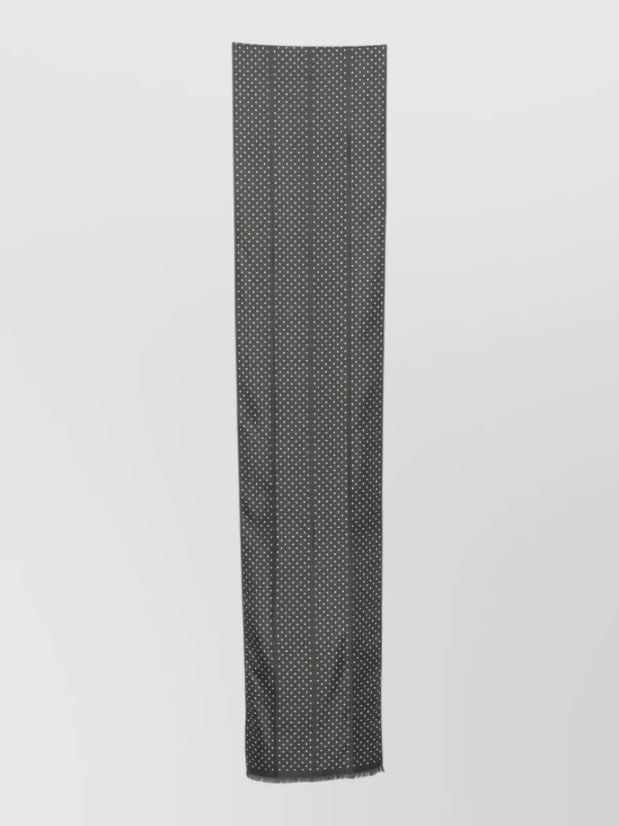 Tom Ford silk polka dot scarf