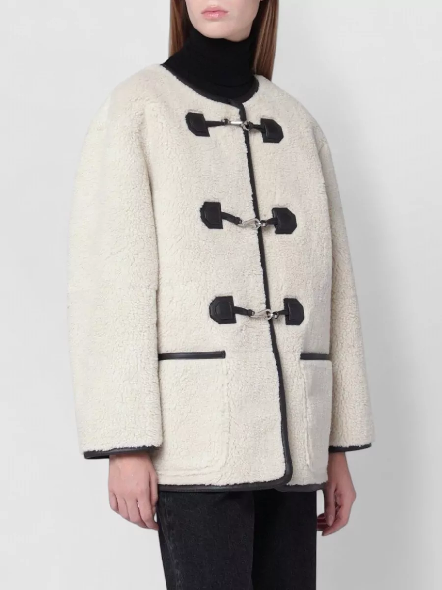 Dunst shearling effect jacket
