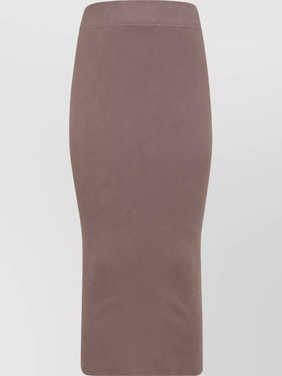 Entire Studios high-waisted knit skirt