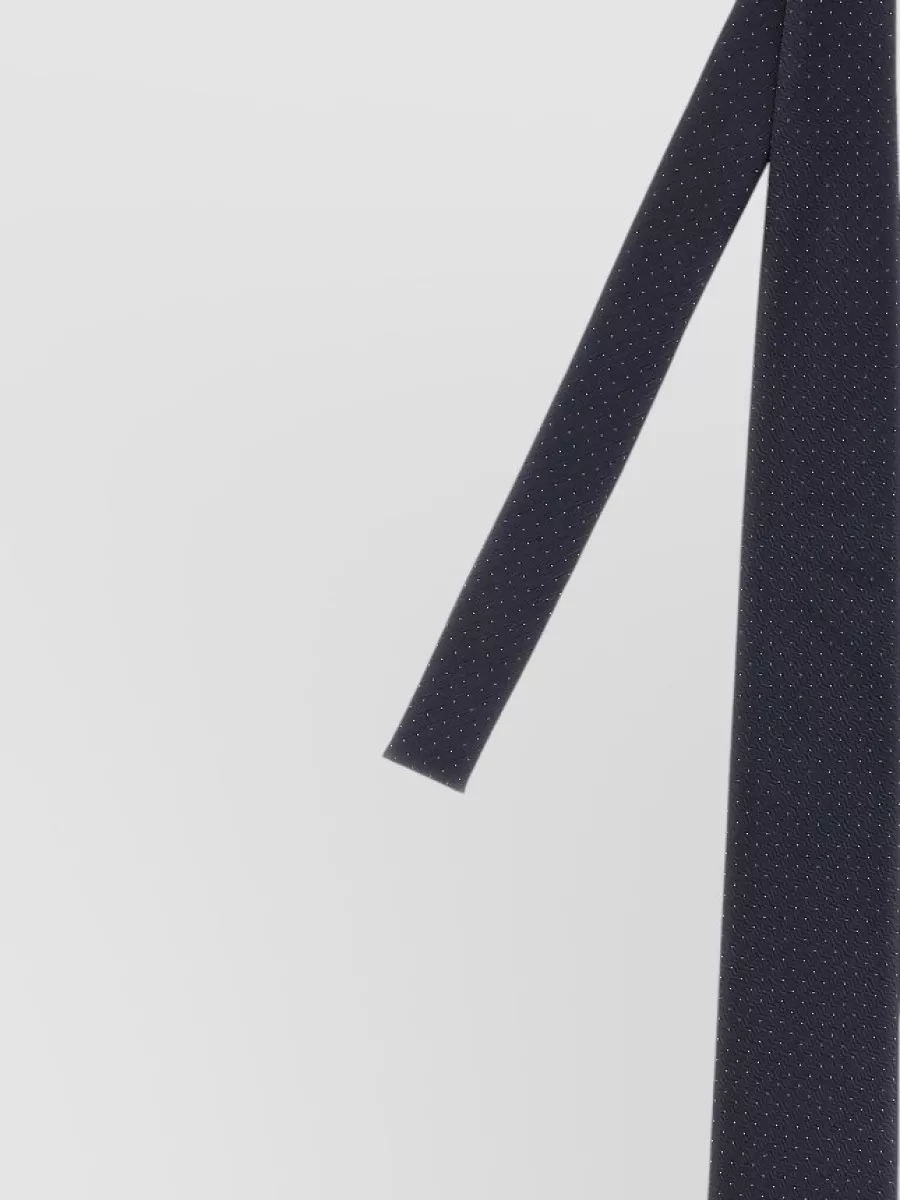 Brioni silk micro polka dot tie