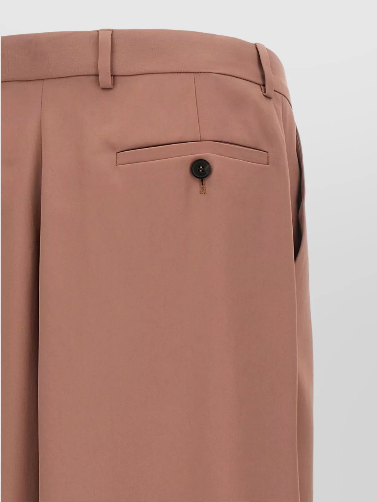 Dries Van Noten 'Folded Pleated Wide Leg Trousers'