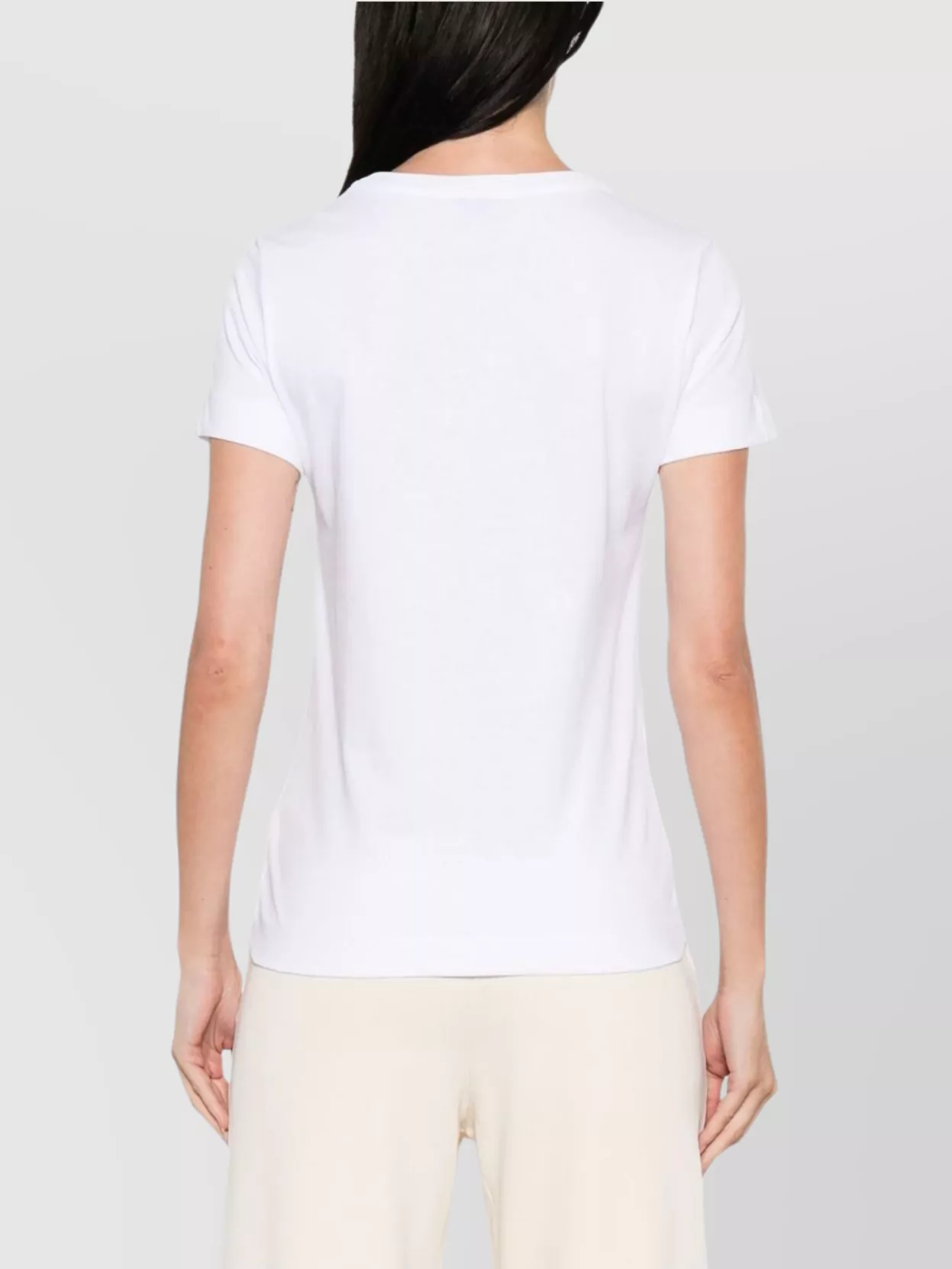 Pinko Crew Neck Short Sleeves Lightweight Soft Fabric