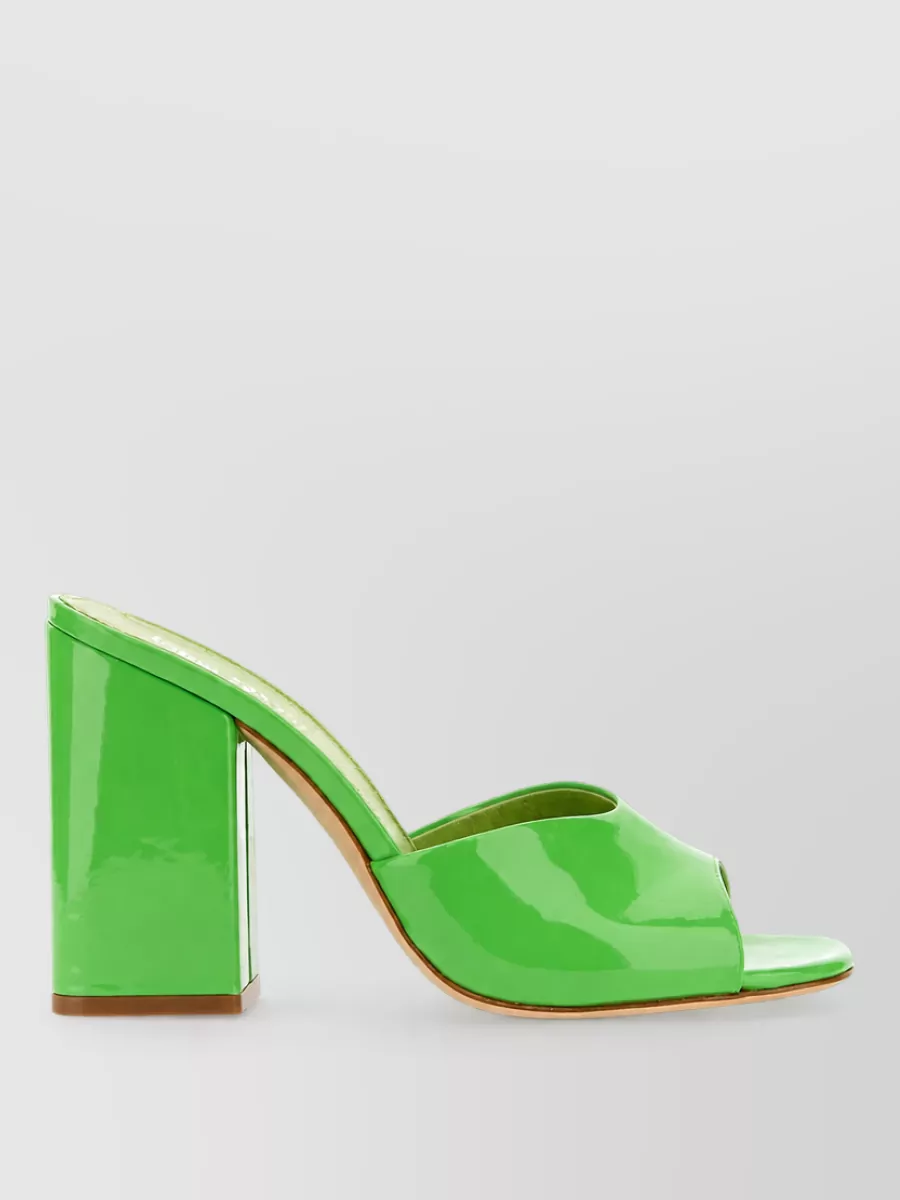 Paris Texas Leather Mules