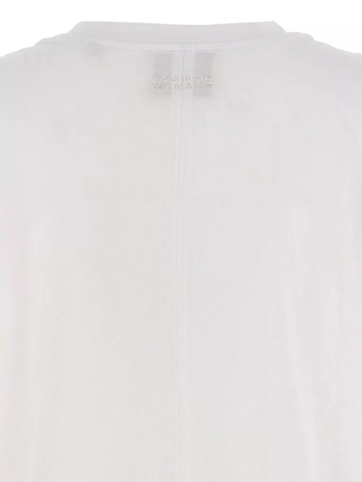 Isabel Marant Crew Neck Shoulder Detail Short Sleeve Top