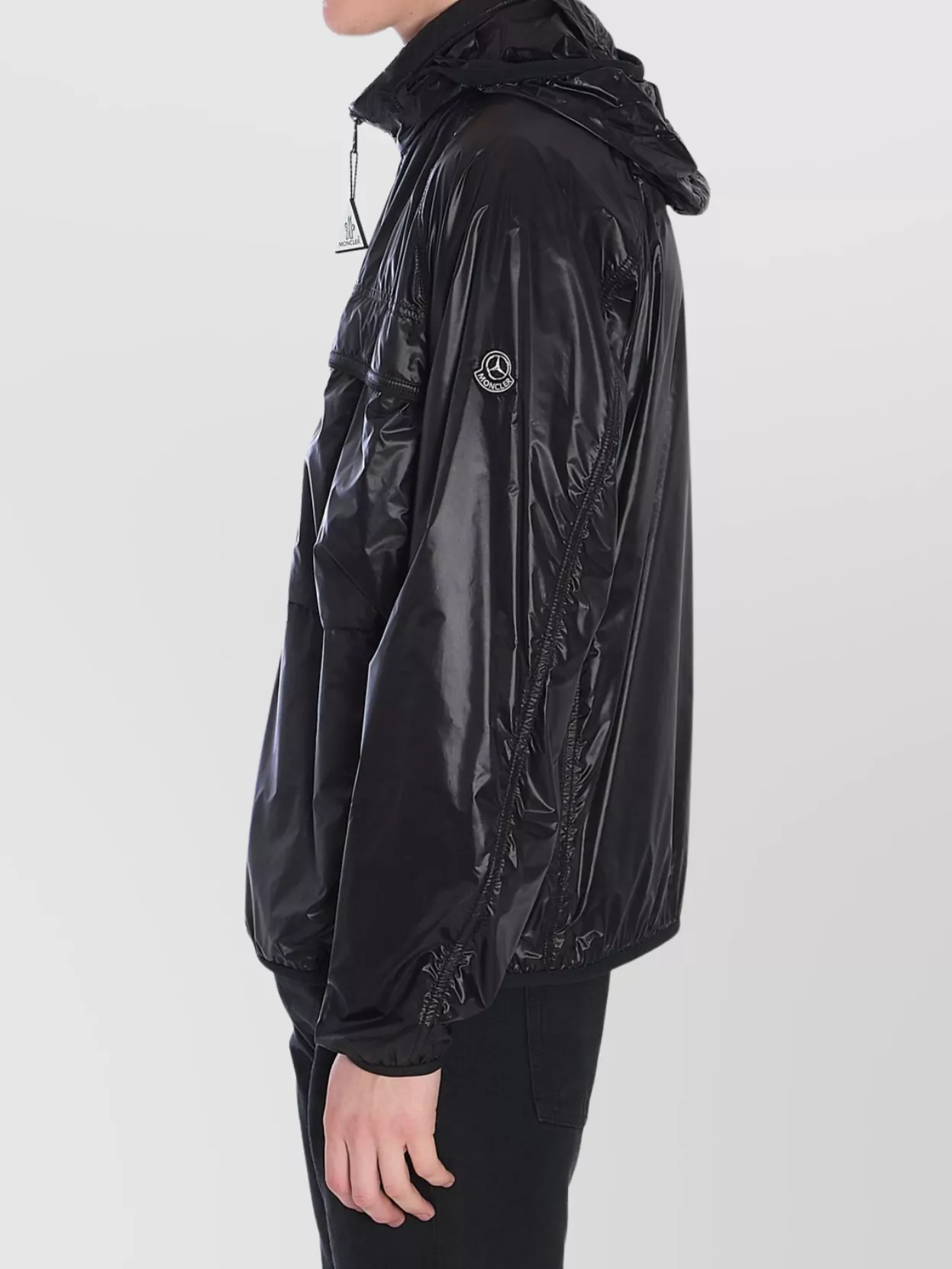 Moncler Anubis Packable Jacket Elastic Hem