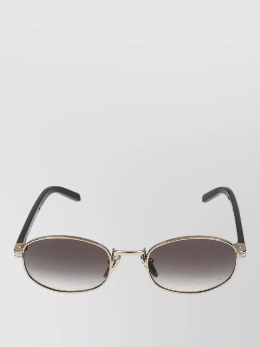 Prada Sunglasses Metal Oval Frame Code Zvn02c
