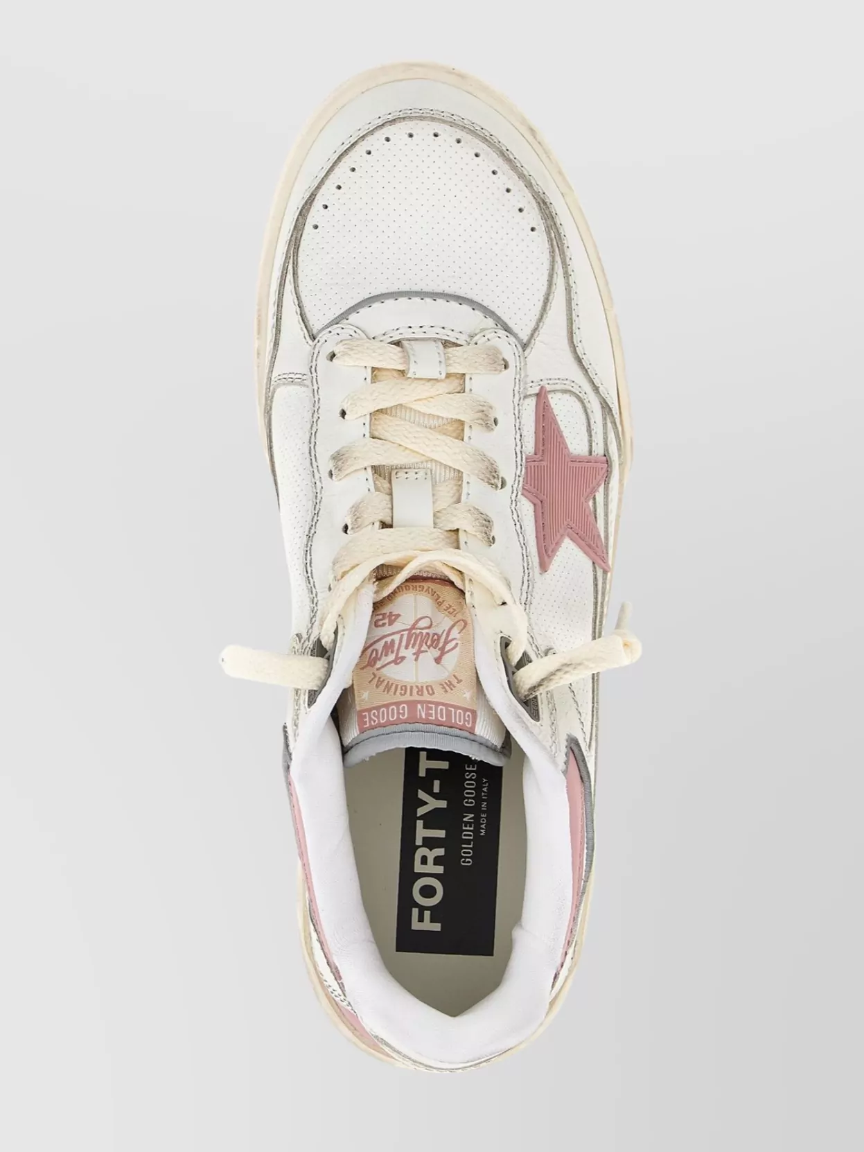 Golden Goose Leather Low-Top Sneakers