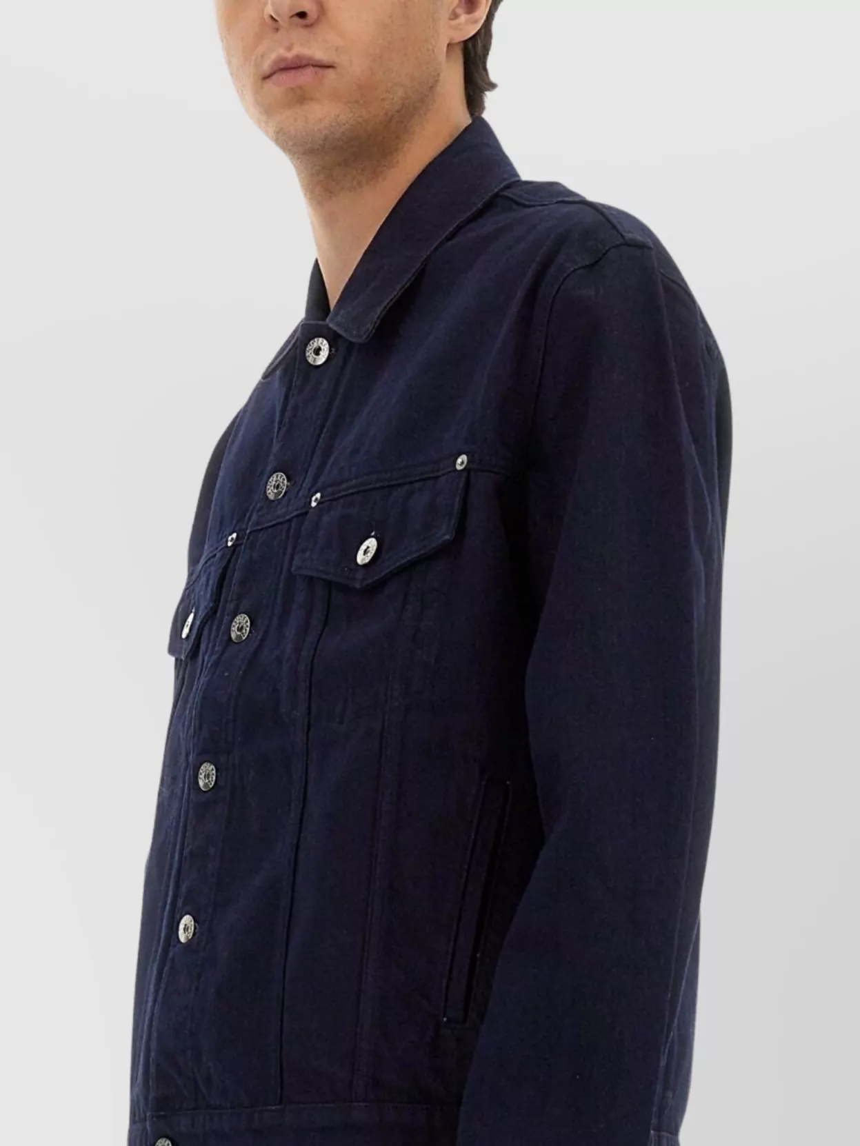 Jw Anderson Jacket With Chest Pockets And Contrast Cuffs