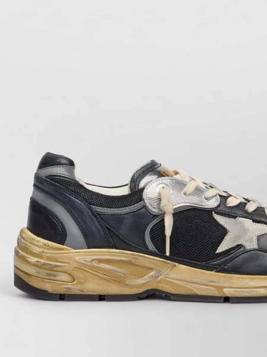 Golden Goose Leather Low-Top Sneakers