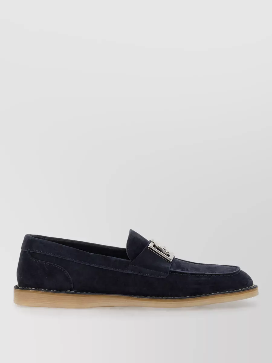 Dolce&Gabbana Leather Monk Shoes