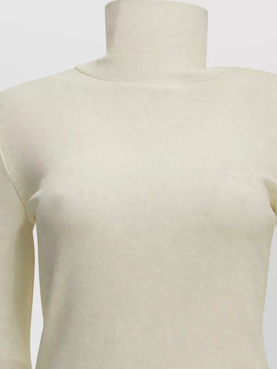 Max Mara Virgin Wool Turtleneck Sweater