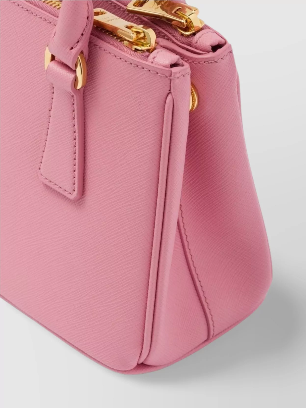 Prada Saffiano Leather Mini Bag With Detachable Strap