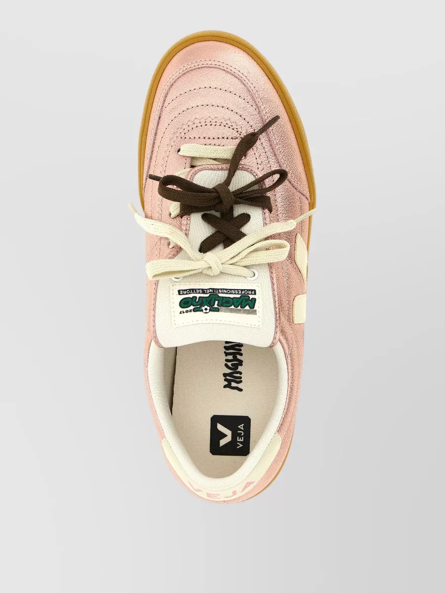 Veja Leather Low-Top Sneakers