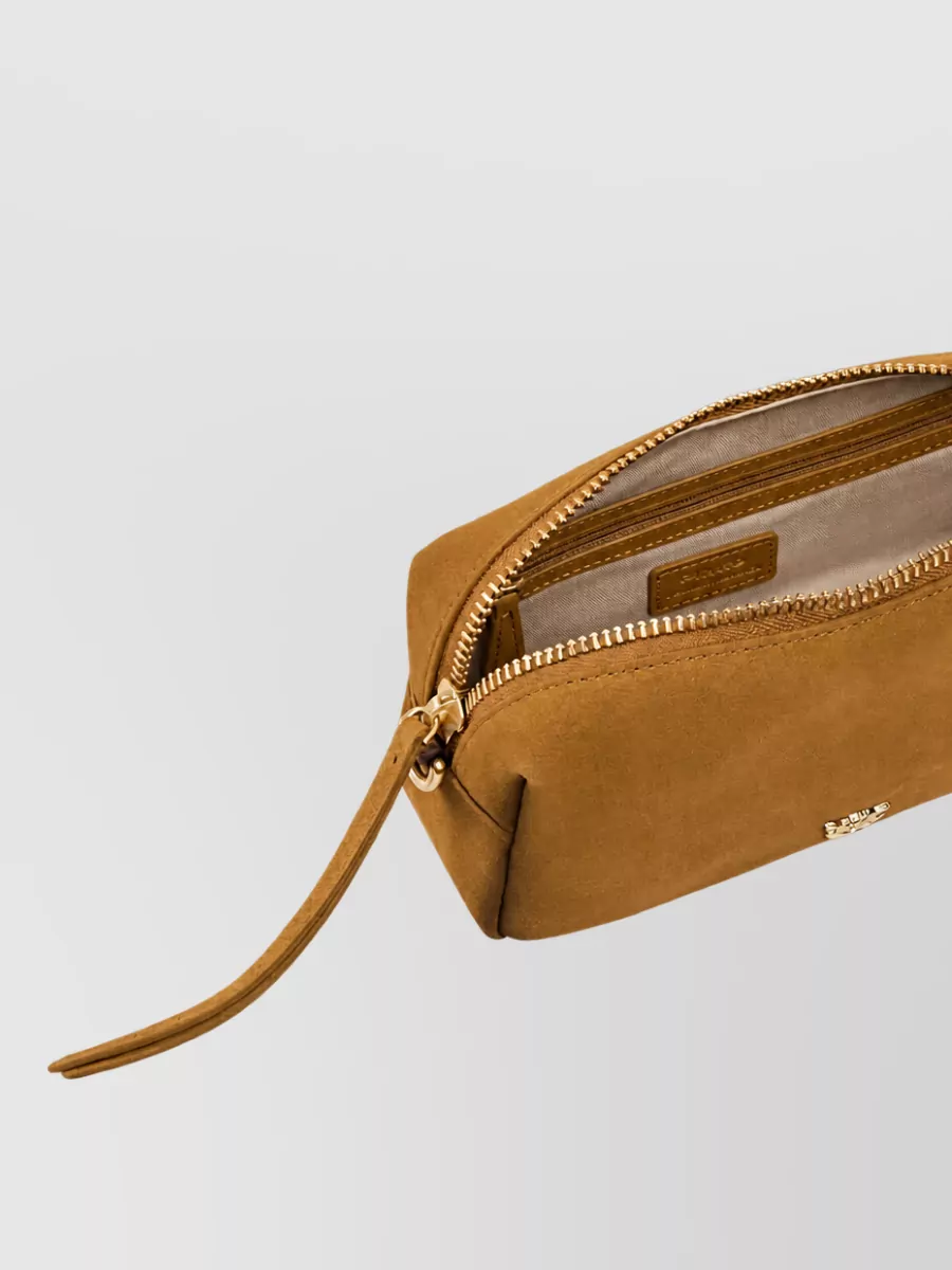 Pinko Love Bag Leather Clutch Bag