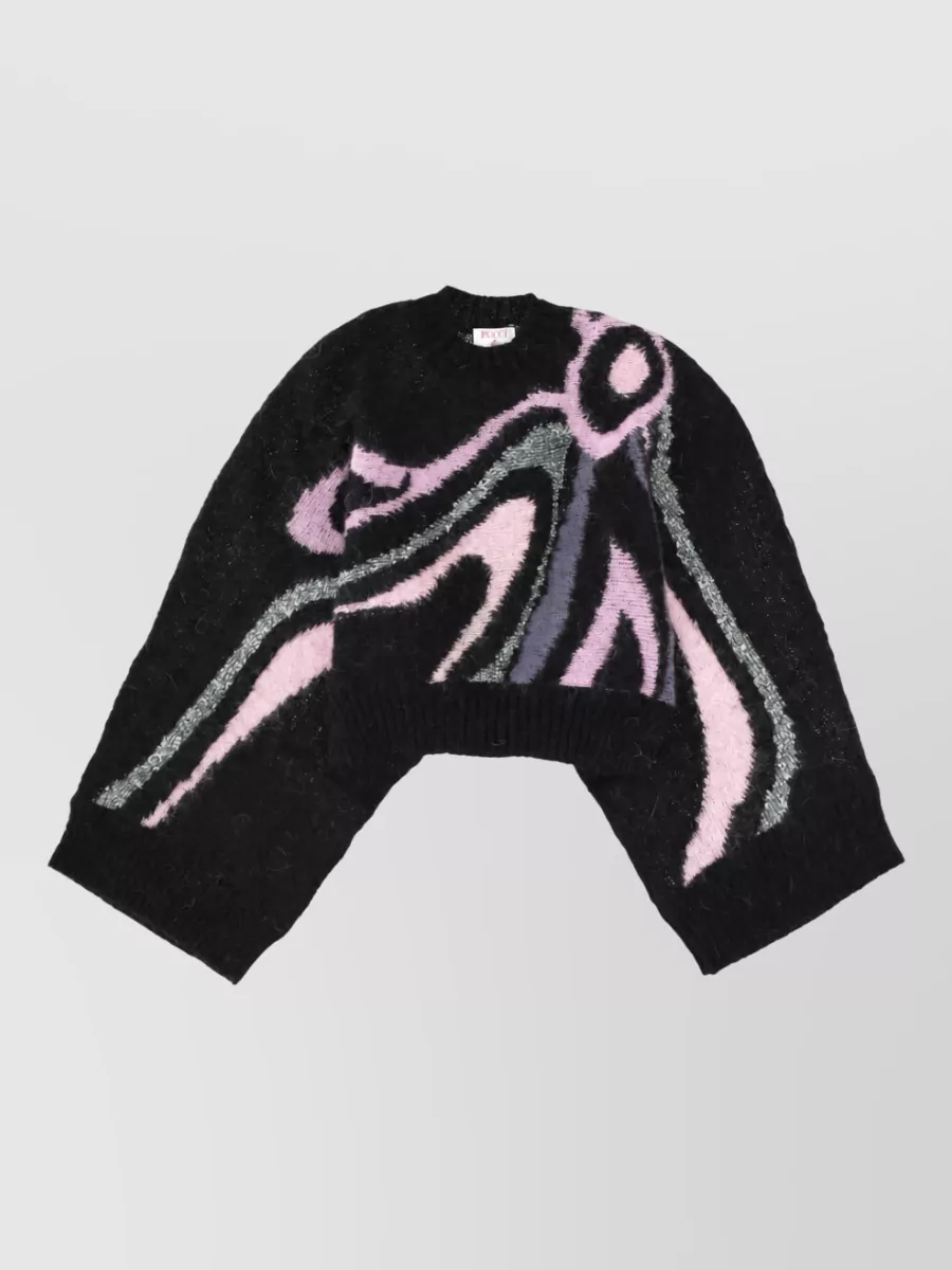 Pucci marble inlay print jumper
