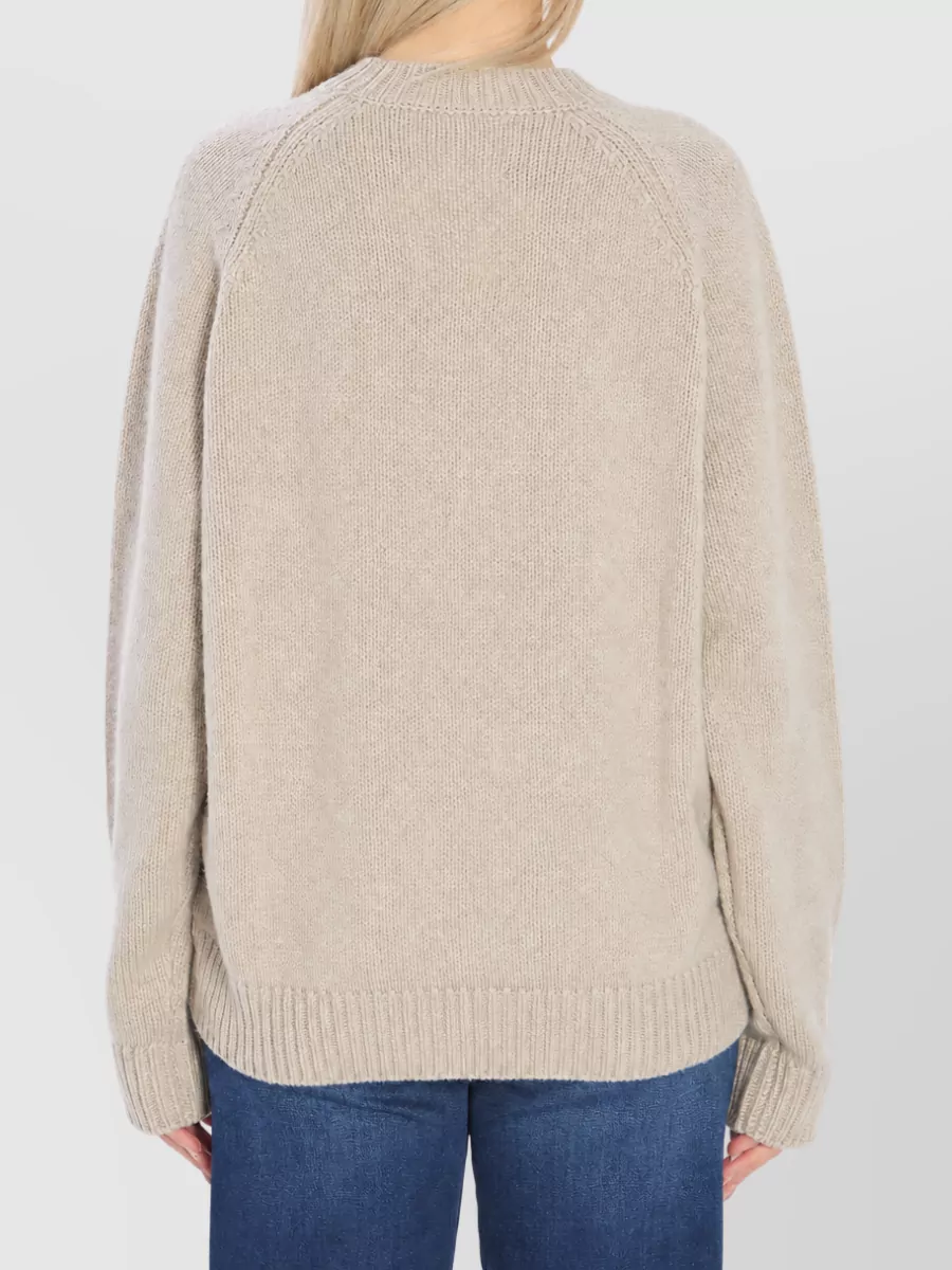 Lisa Yang Cashmere Ribbed Crew-Neck Sweater