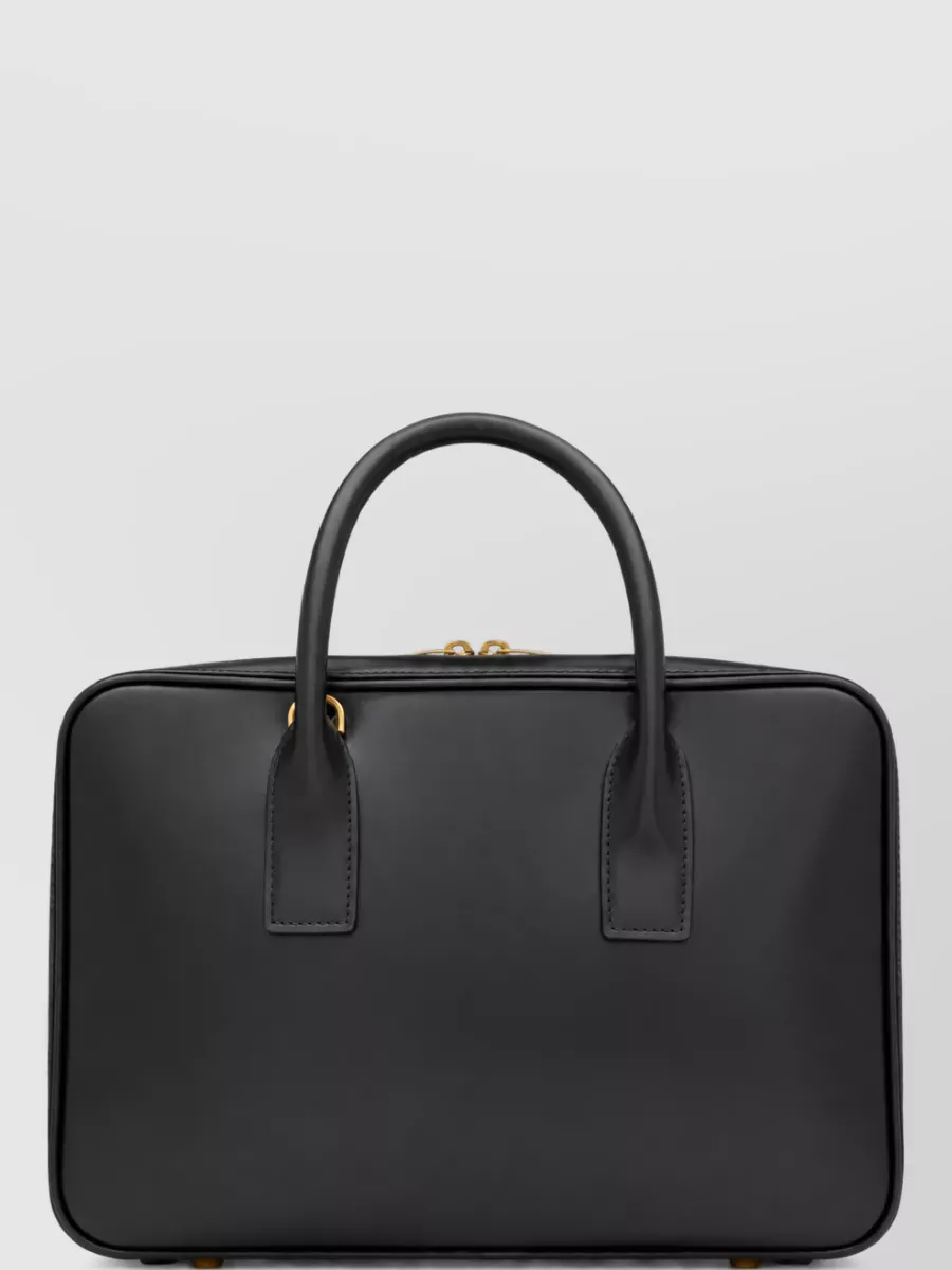 Saint Laurent Sac De Jour Leather Shoulder Bag
